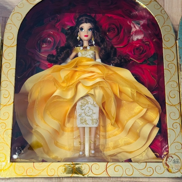 Disney Other - Disney/Saks/Hasbro Colab - 30th Anniversary Belle, Limited Edition Doll, NRFB